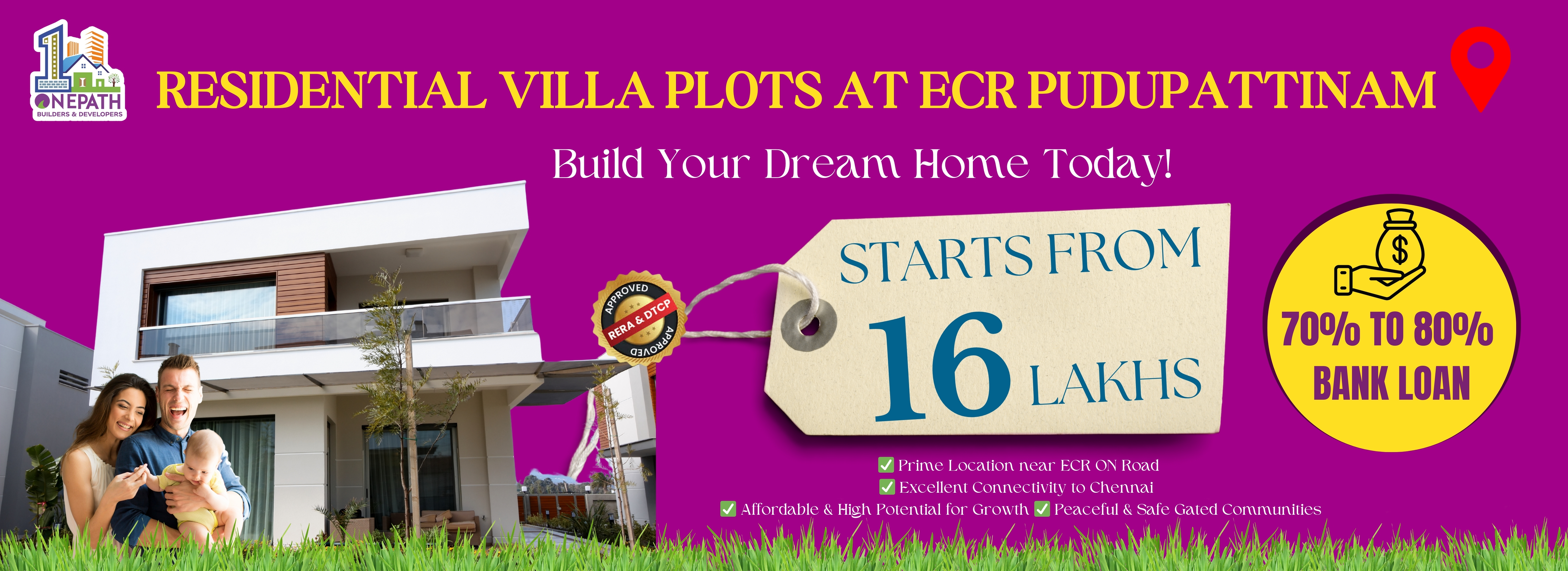 gated community plots in ecr